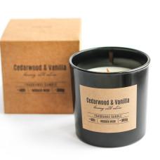 Candle Cedarwood & Vanilla  300 gr